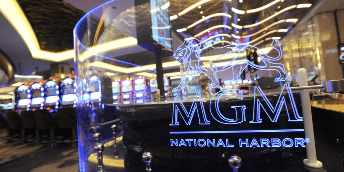 First Look Inside MGM National Harbor's Sportsbook Three E 60 News