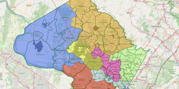 Montgomery County Draws Up New District Map That Reflects Surge In Racial Diversity Three E