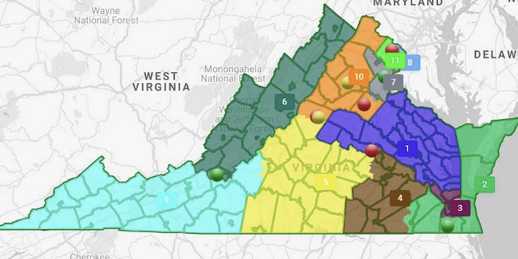 Proposed Virginia Maps Scale Back Majority Black Districts