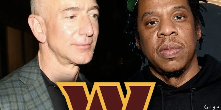 Jay-Z And Jeff Bezos Are Interested In Buying The Washington Commanders ...