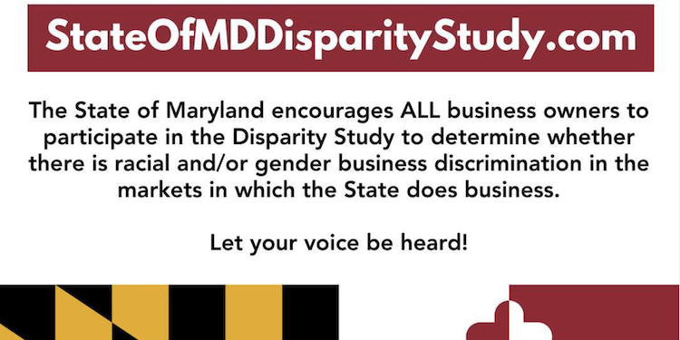 Breaking: State Of Md. Seeks Business Input For MBE Disparity Study ...