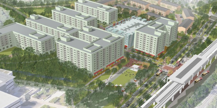Designs For Large-Scale Development Near Metro Station Move Forward ...