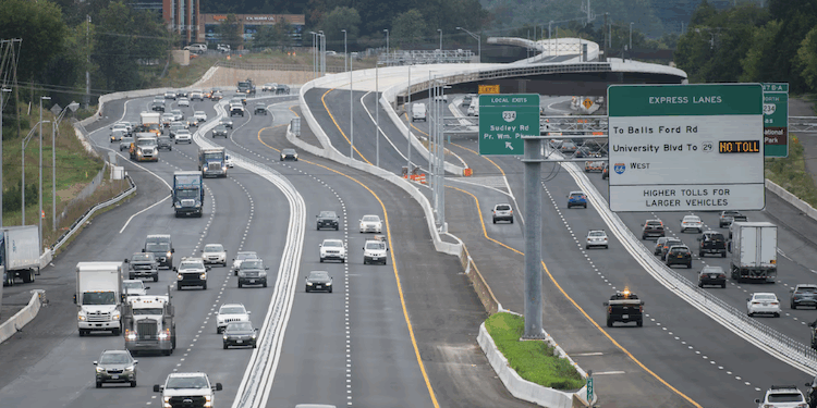 Proposal For Toll Lane Extension Along Capital Beltway’s South Side On Hold