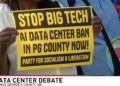 Data Center Protest Held In Prince George’s County As Council Considers 2-Year Moratorium (Video)