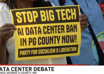 Data Center Protest Held In Prince George’s County As Council Considers 2-Year Moratorium (Video)