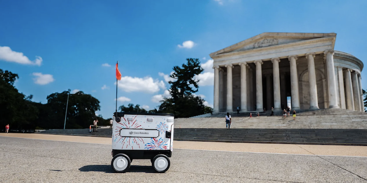 Restaurant Delivery Robots Return To D.C. With AI Upgrade