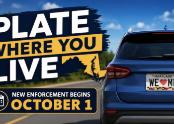 Marylanders With Out-Of-State Plates Face New Penalties